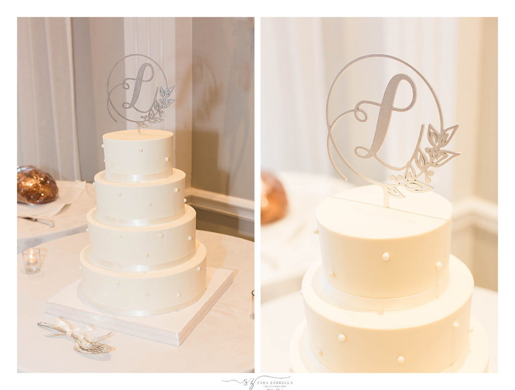 wedding cake by Scrumptions photographed by Sara Zarrella Photography