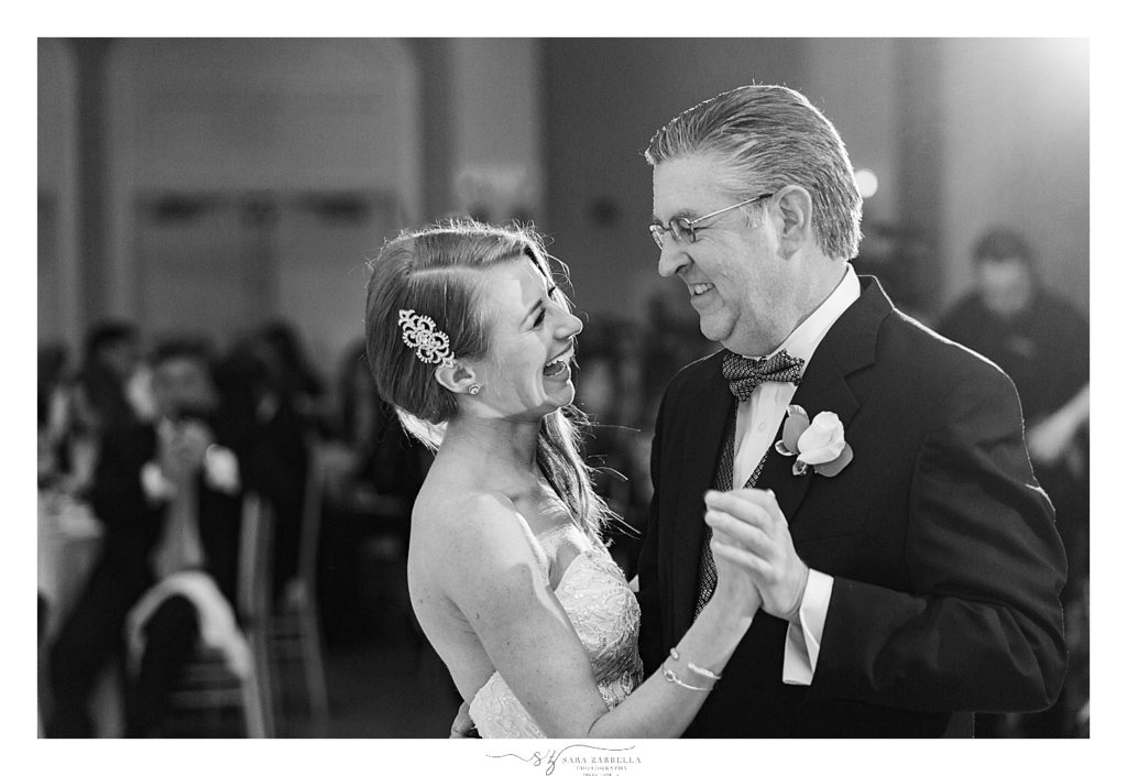 Rhode Island father-daughter dance photographed by Sara Zarrella Photography