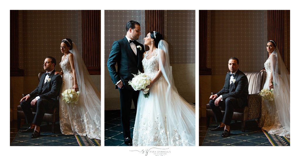 Providence Rhode Island wedding day portraits photographed by Sara Zarrella Photography