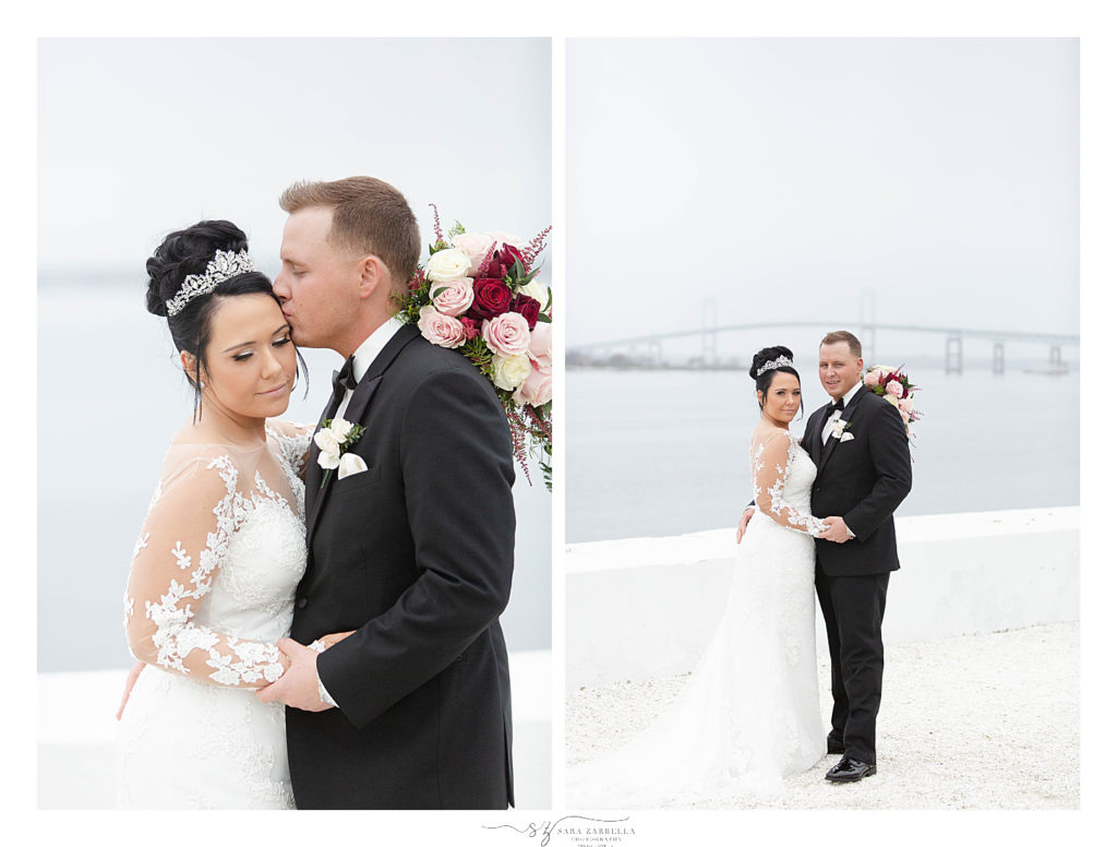 Island House wedding portraits by wedding photographer Sara Zarrella Photography