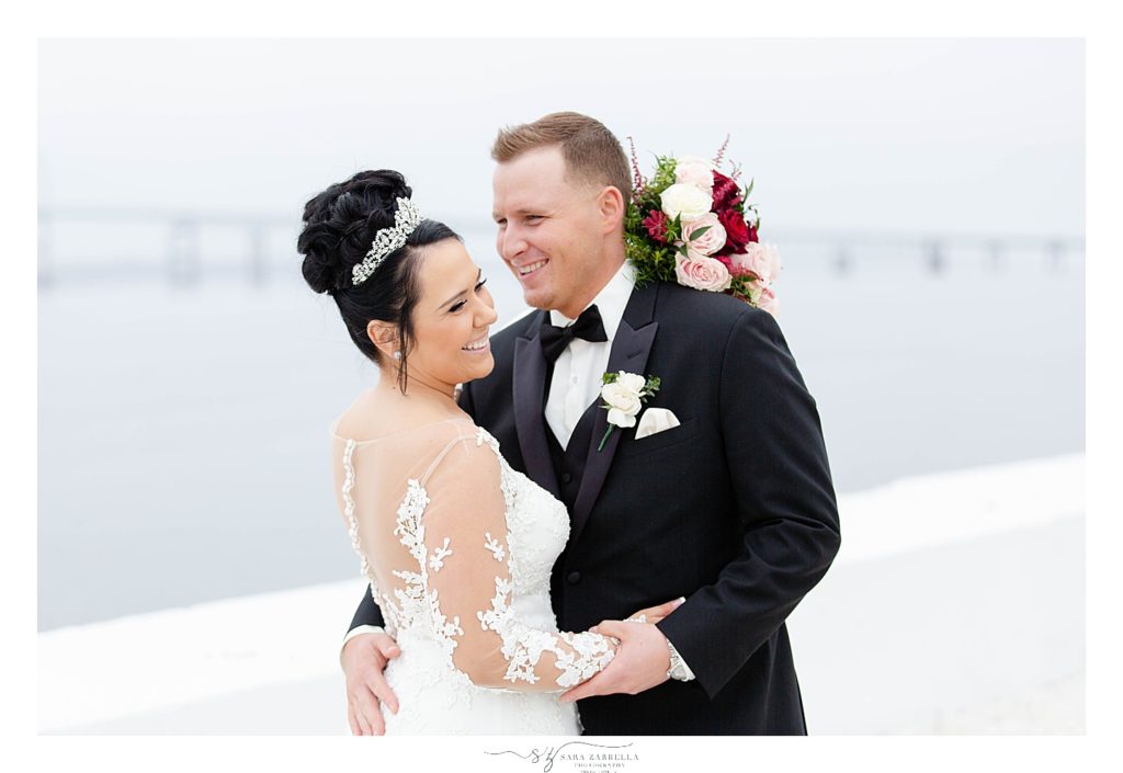 Rhode Island wedding portraits photographed by RI wedding photographer Sara Zarrella Photography