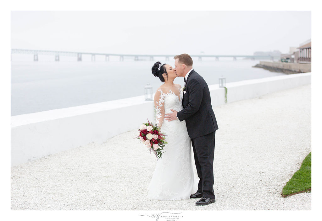 beach wedding photographed by wedding photographer Sara Zarrella Photography