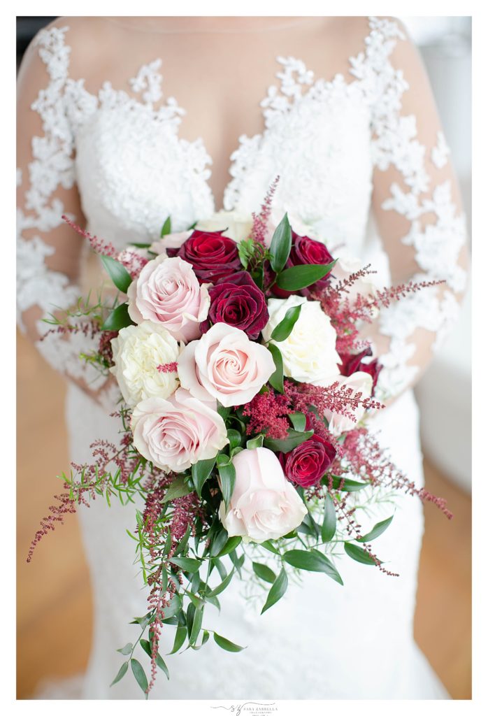 bridal bouquet by Laurie Hill Flowers photographed by wedding photographer Sara Zarrella Photography