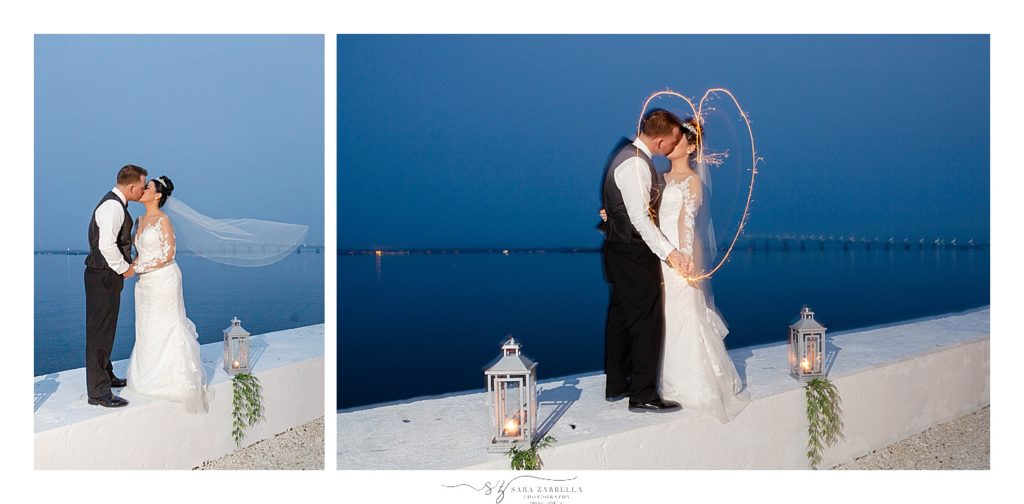 nighttime portraits photographed by wedding photographer Sara Zarrella Photography