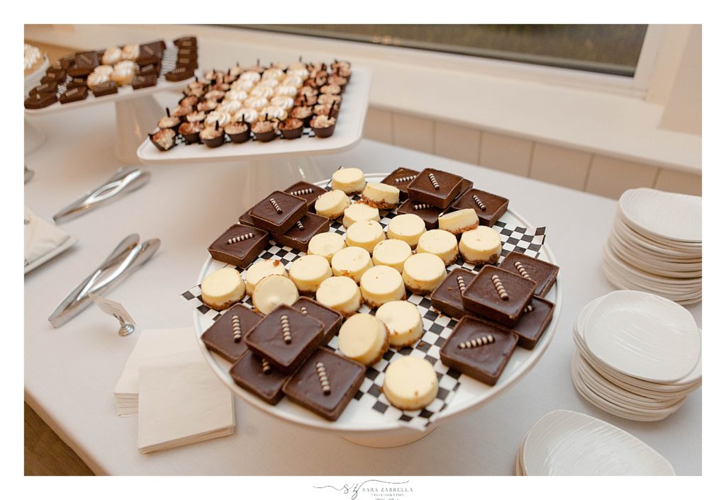 desserts for RI wedding photographed by wedding photographer Sara Zarrella Photography