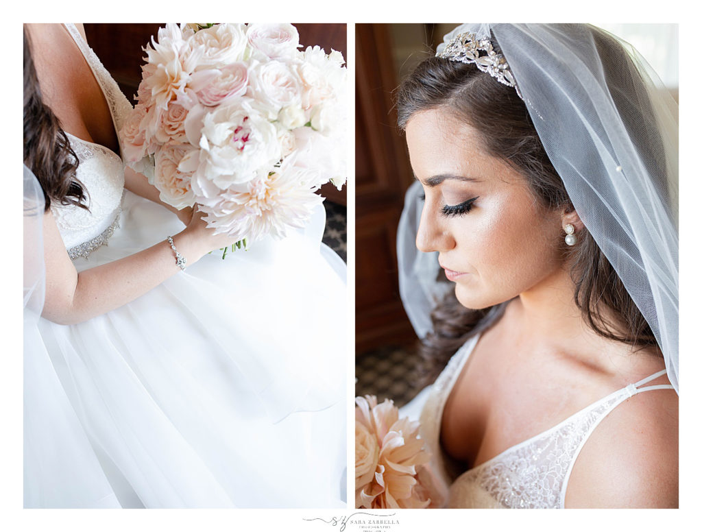 Rhode Island bridal portraits with Sara Zarrella Photography
