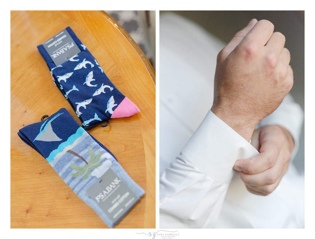 groom's details for wedding day photographed by Sara Zarrella Photography