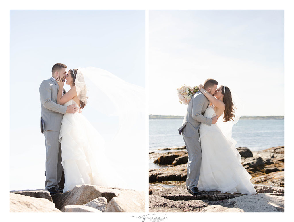 Sara Zarrella Photography photographs OceanCliff wedding day