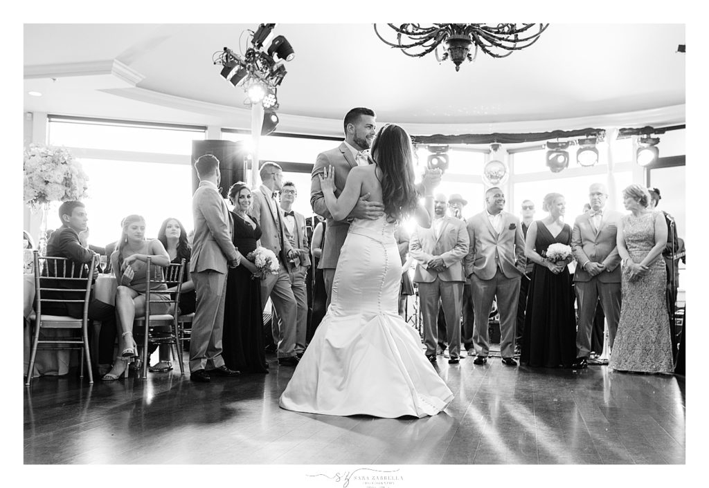 wedding dances at OceanCliff wedding photographed by Sara Zarrella Photography