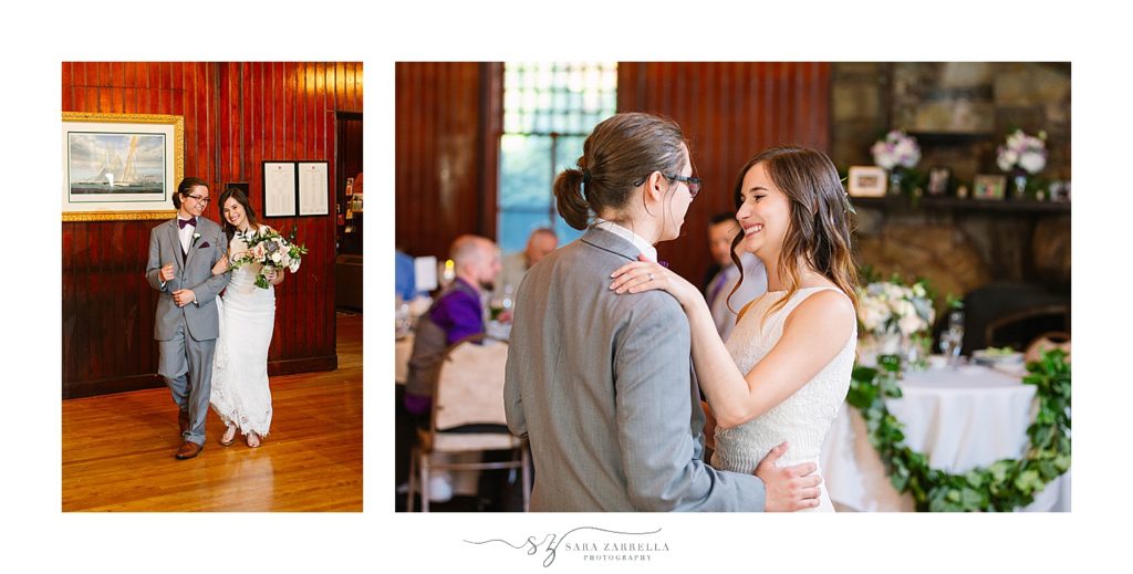 first dance at Squantum Association with Sara Zarrella Photography