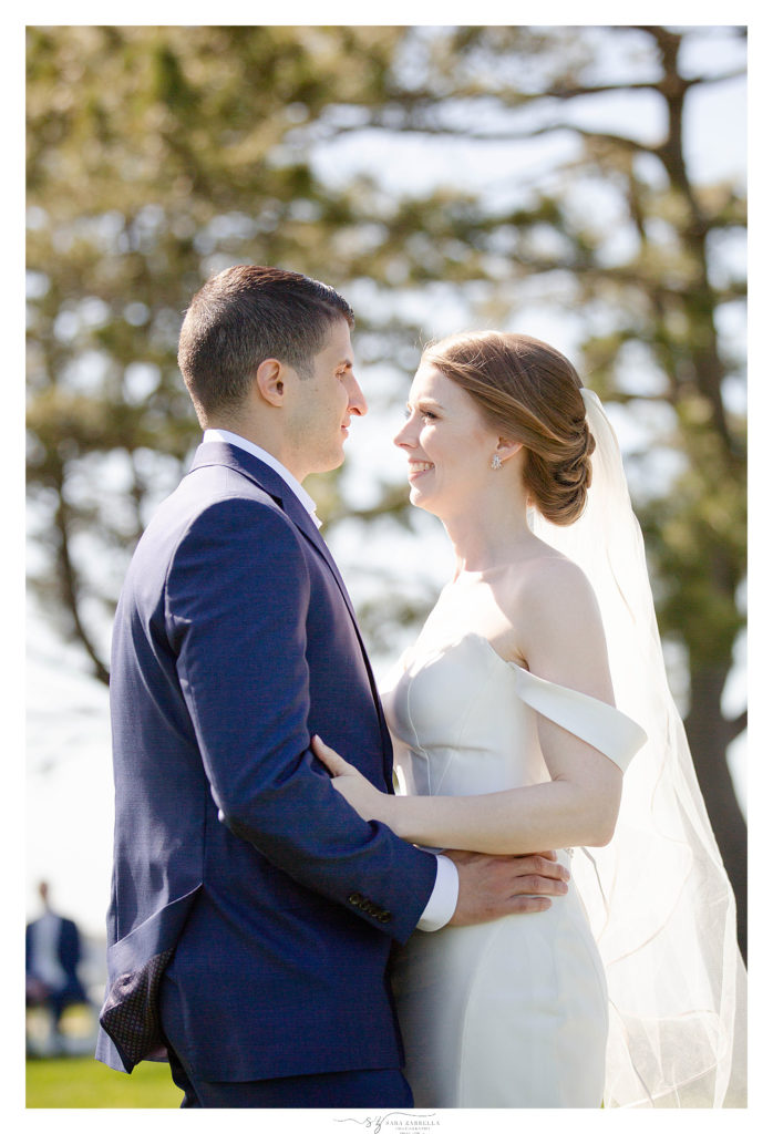 Sara Zarrella Photography photographs romantic Rhode Island wedding