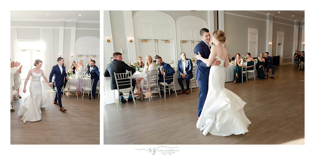 first dance at Gurney's photographed by Sara Zarrella Photography