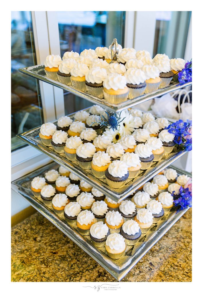 Newport RI wedding desserts photographed by Sara Zarrella Photography