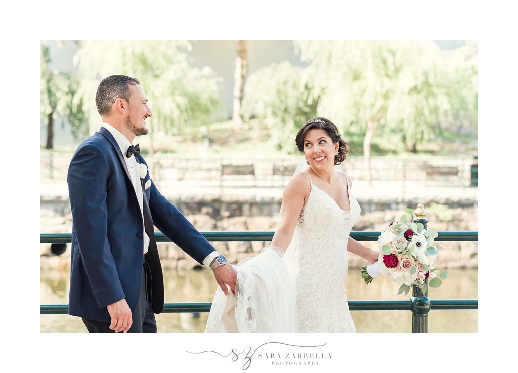 wedding portraits at Alpine Country Club with Sara Zarrella Photography