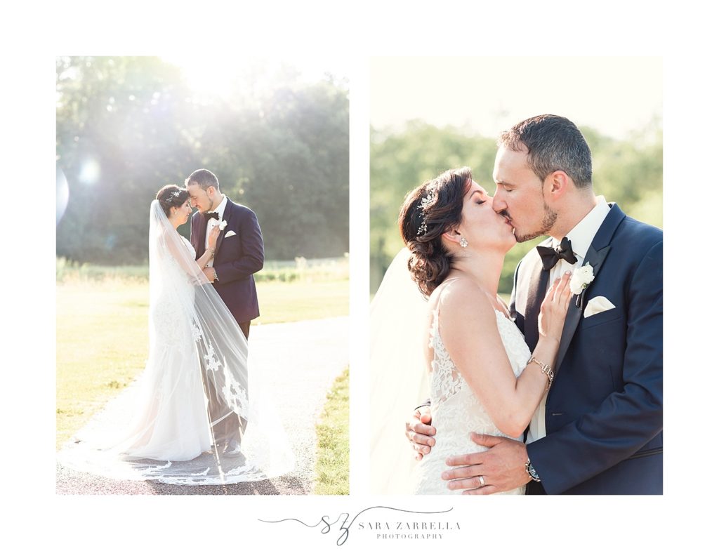 Sara Zarrella Photography photographs newlyweds in Rhode Island