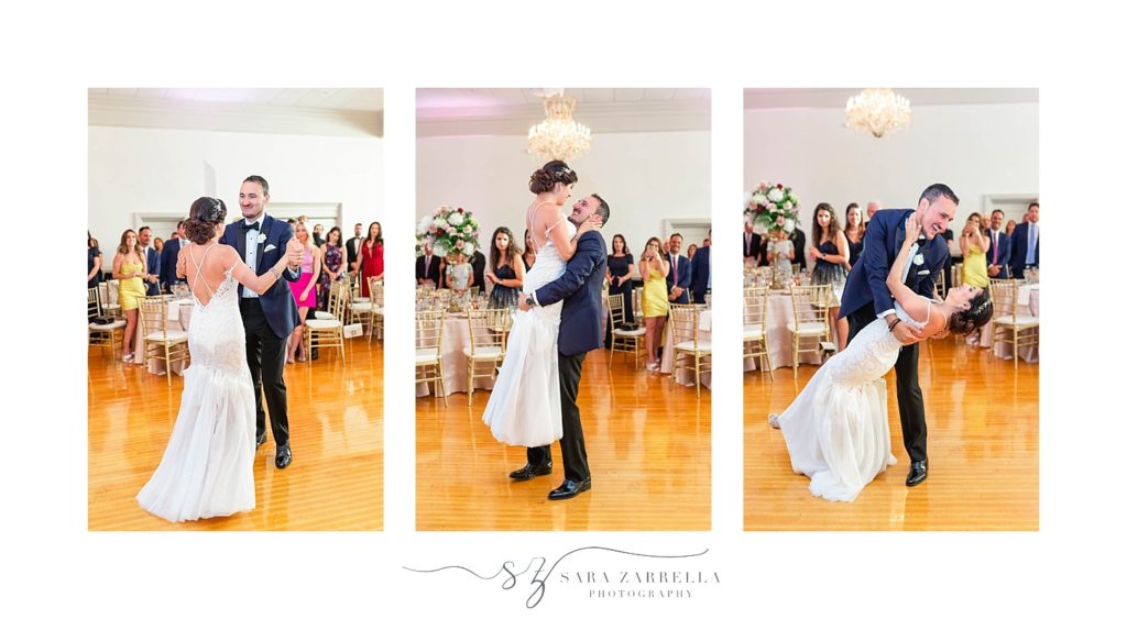 first dance photographed by Sara Zarrella Photography