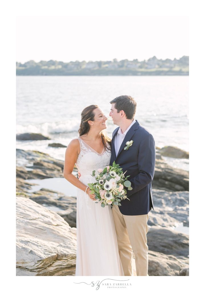 wedding portraits in Rhode Island with Sara Zarrella Photography