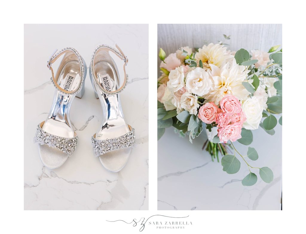 bridal details for RI wedding with Sara Zarrella Photography