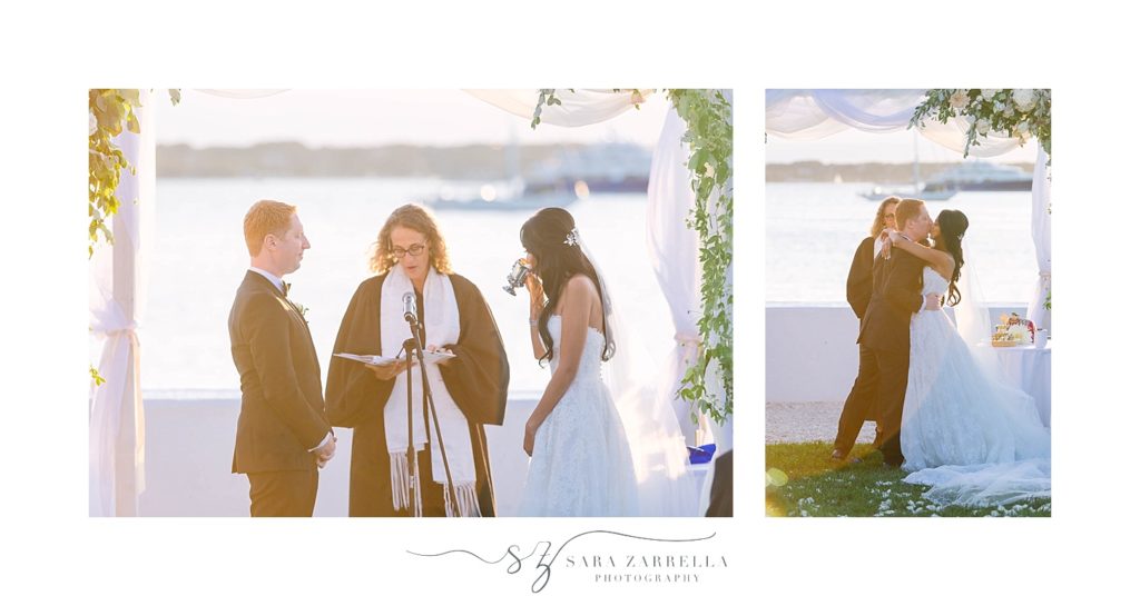 traditional Jewish ceremony at Belle Mer with Sara Zarrella Photography