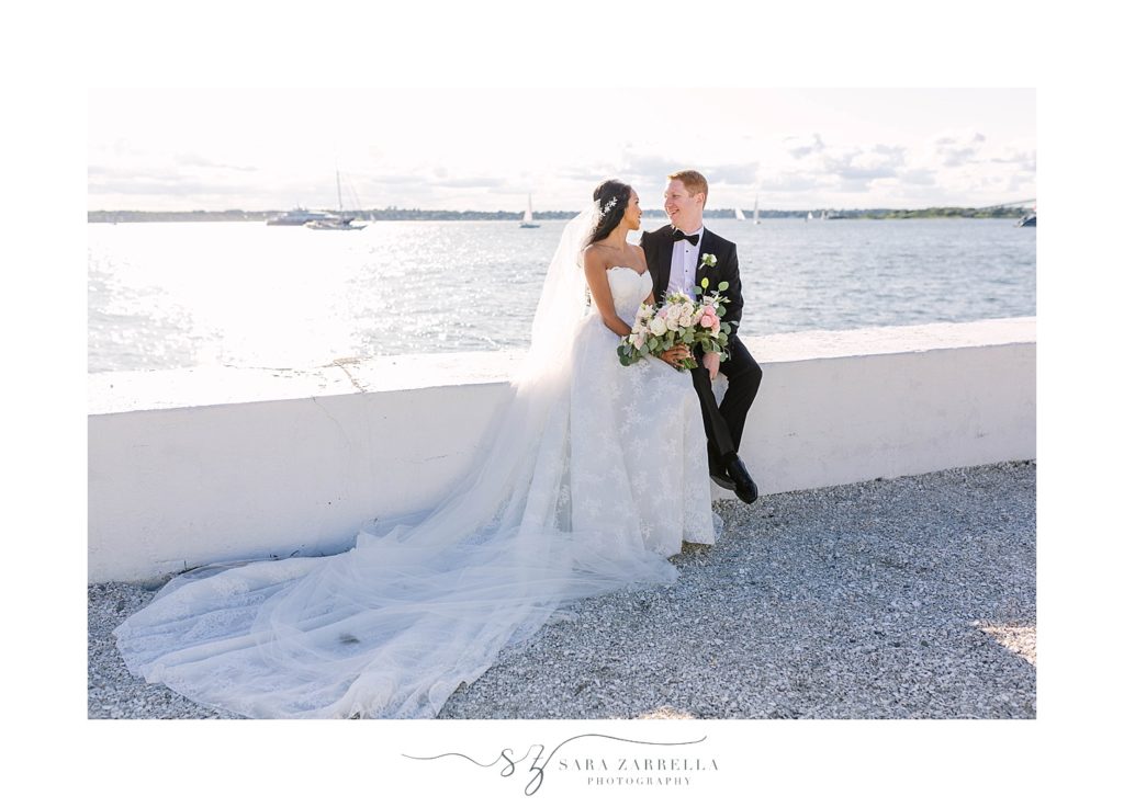 Belle Mer wedding day photos by Sara Zarrella Photography