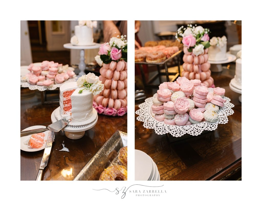 Sara Zarrella Photography photographs wedding desserts 