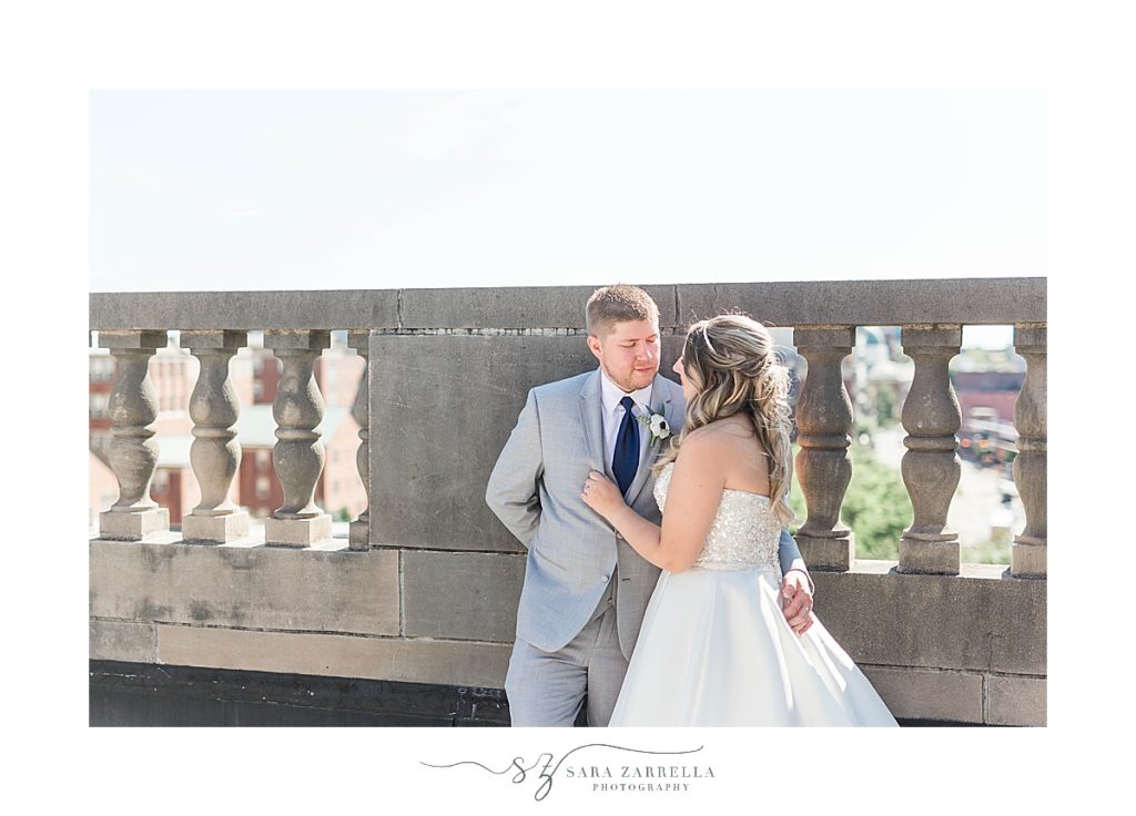 Rooftop of Providence G wedding photographed by Sara Zarrella Photography