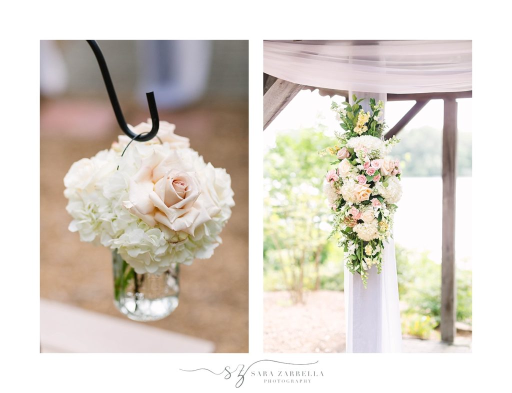 wedding florals by Golden Gate Studios photographed by Sara Zarrella Photography