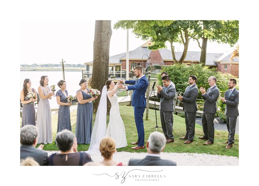 Sara Zarrella Photography photographs Rhode Island wedding day