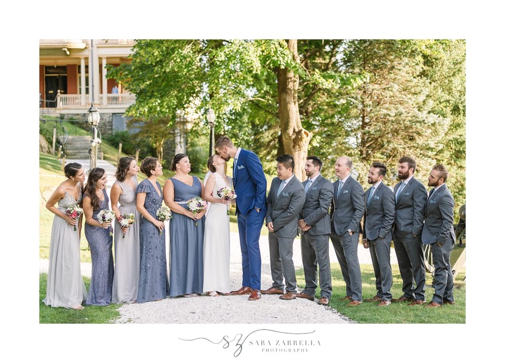 Squantum Association wedding day photographed by Sara Zarrella Photography