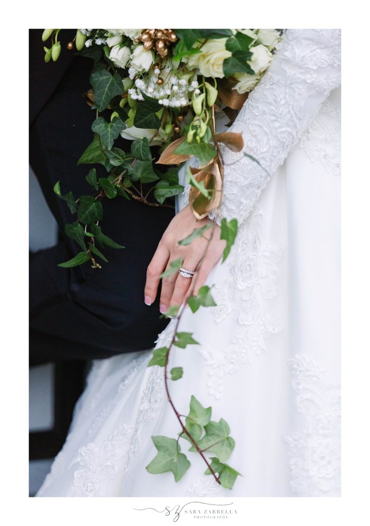 Sara Zarrella Photography photographs bride's rings