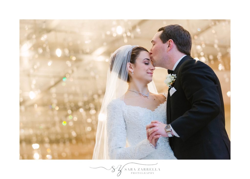 bride and groom dance at Atlantic Resort at the Newport Wyndham photographed by Sara Zarrella Photography