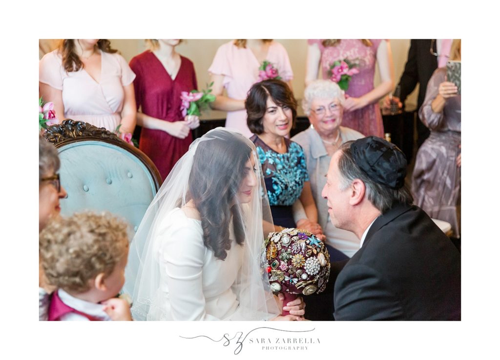 wedding ceremony moments photographed by Sara Zarrella Photography