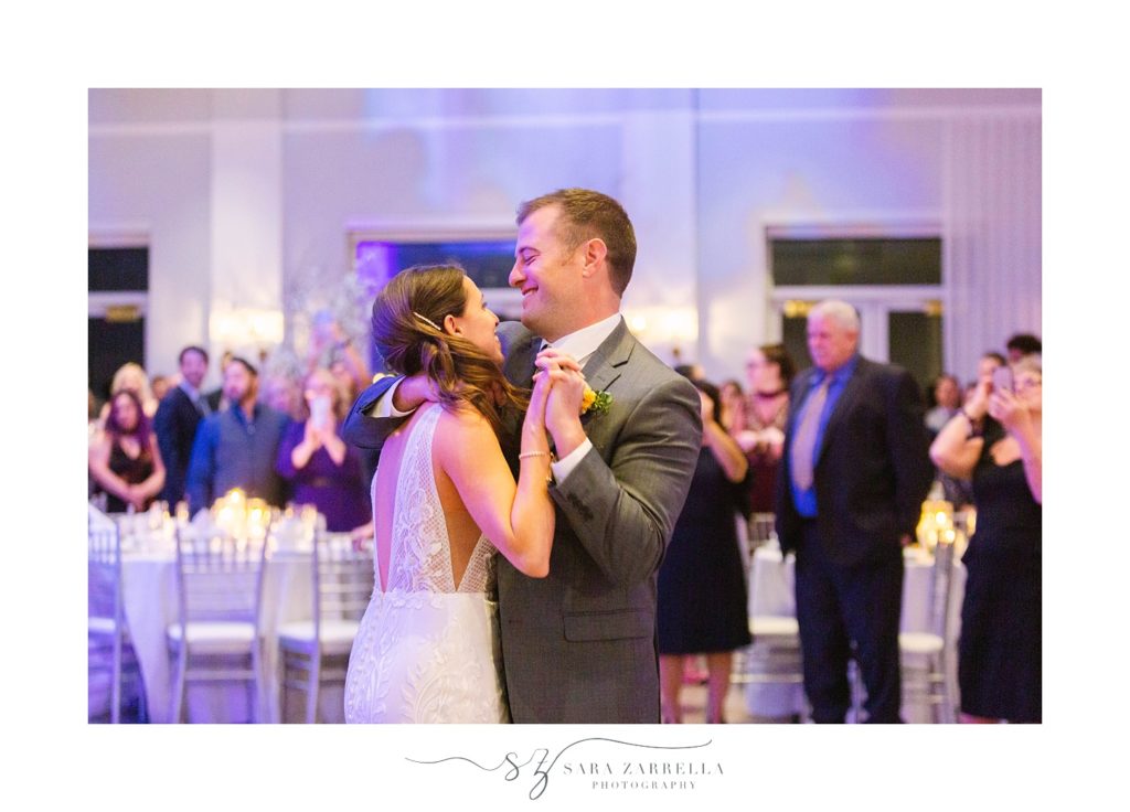 first dance at Gurney's photographed by Sara Zarrella Photography
