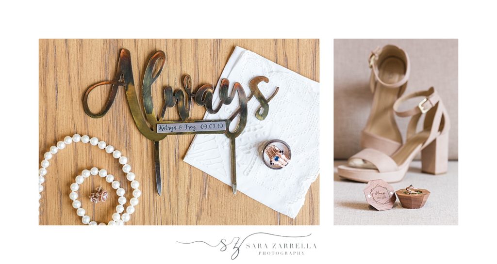 details for Newport Marriott wedding day photographed by Sara Zarrella Photography