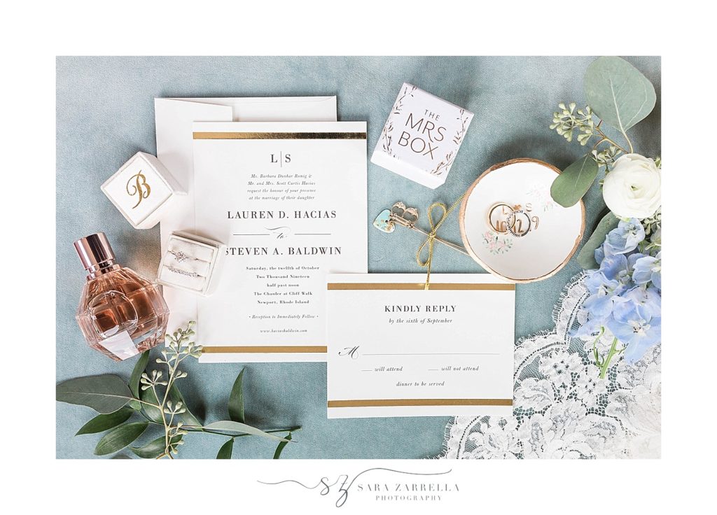 Newport RI wedding suite by Minted
