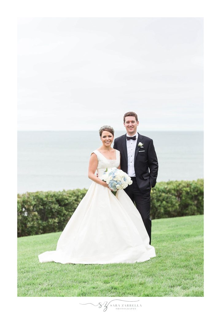 wedding portraits at the Chanler at CliffWalk