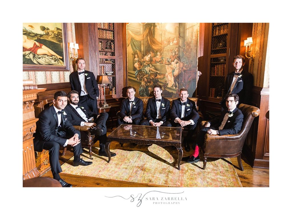 groom portraits in the Chanler by Sara Zarrella Photography