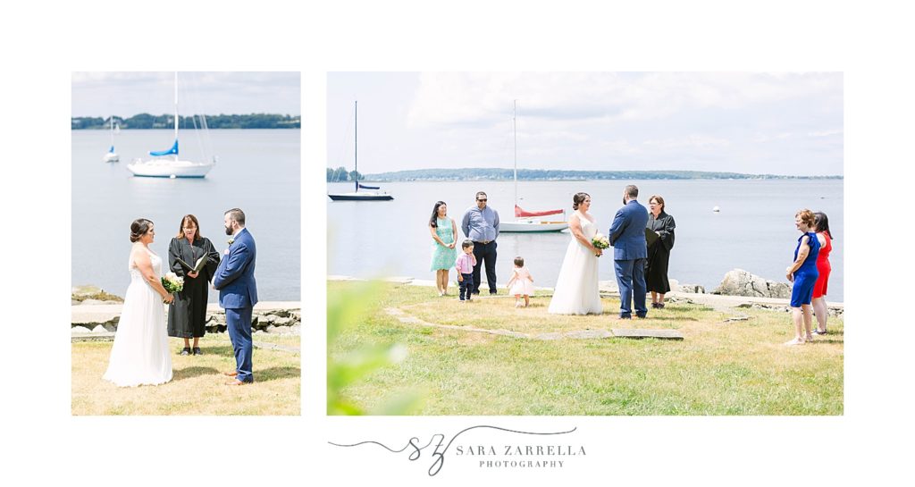 Sara Zarrella Photography captures wedding ceremony in RI