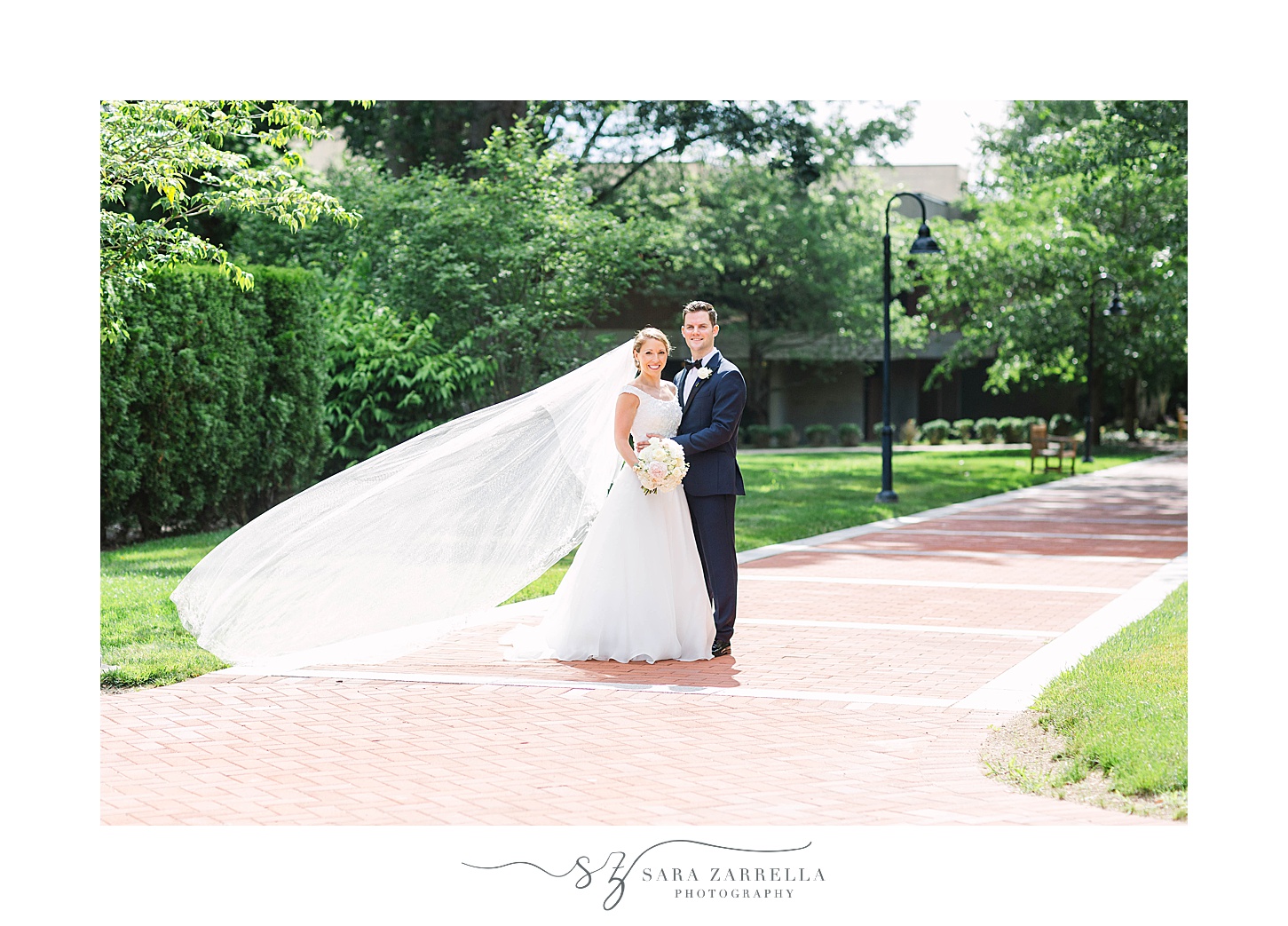 Providence College wedding portraits by Sara Zarrella Photography