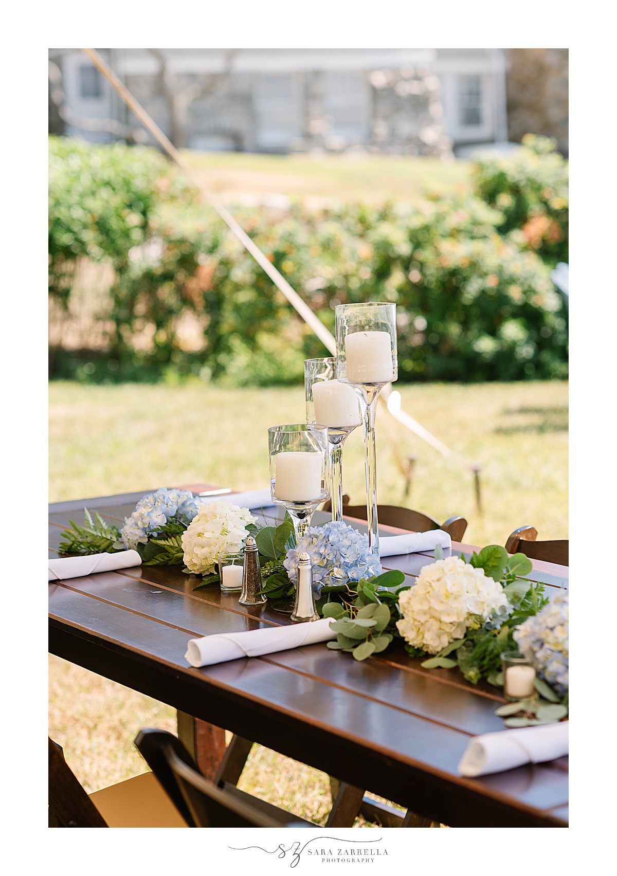 tall centerpieces with candles