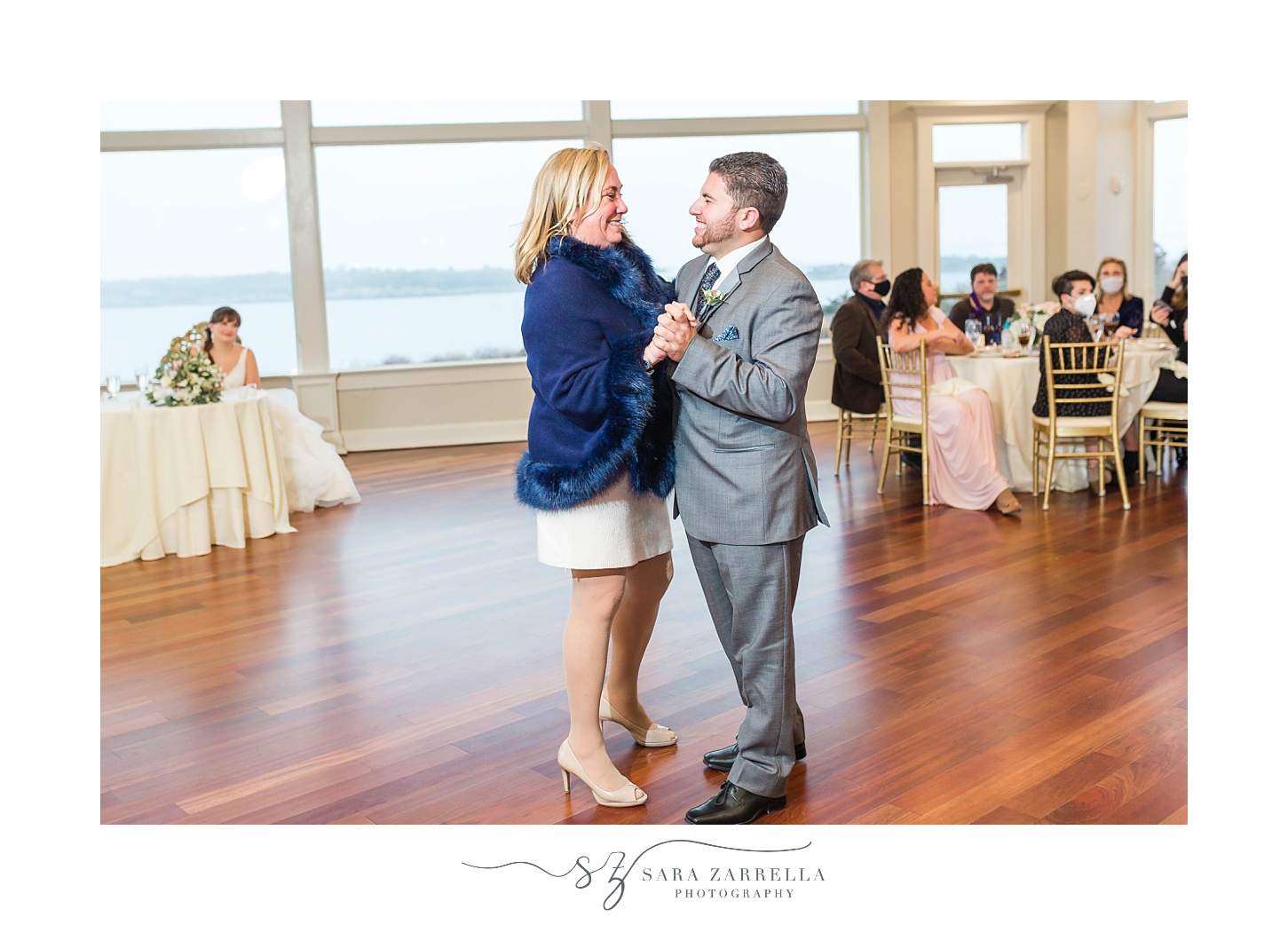 parent dances during Mock Wedding at OceanCliff