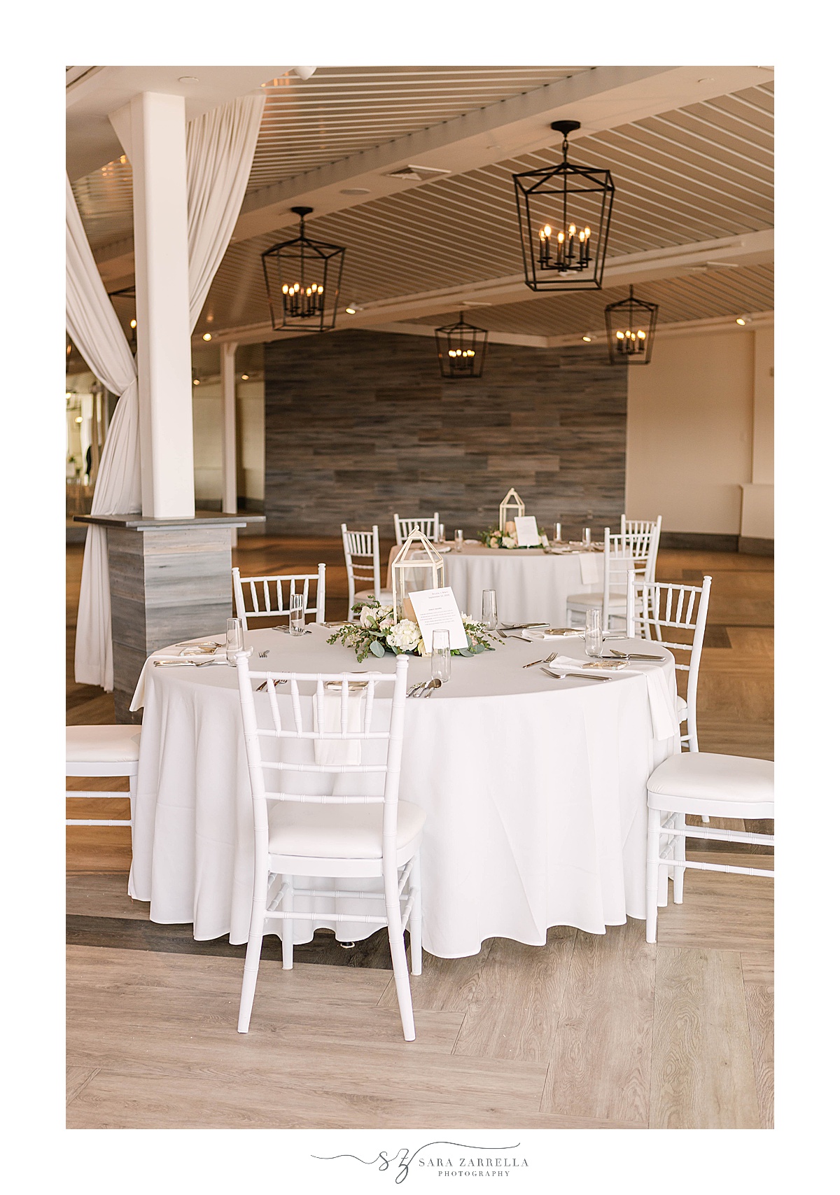details for Newport Beach House wedding reception