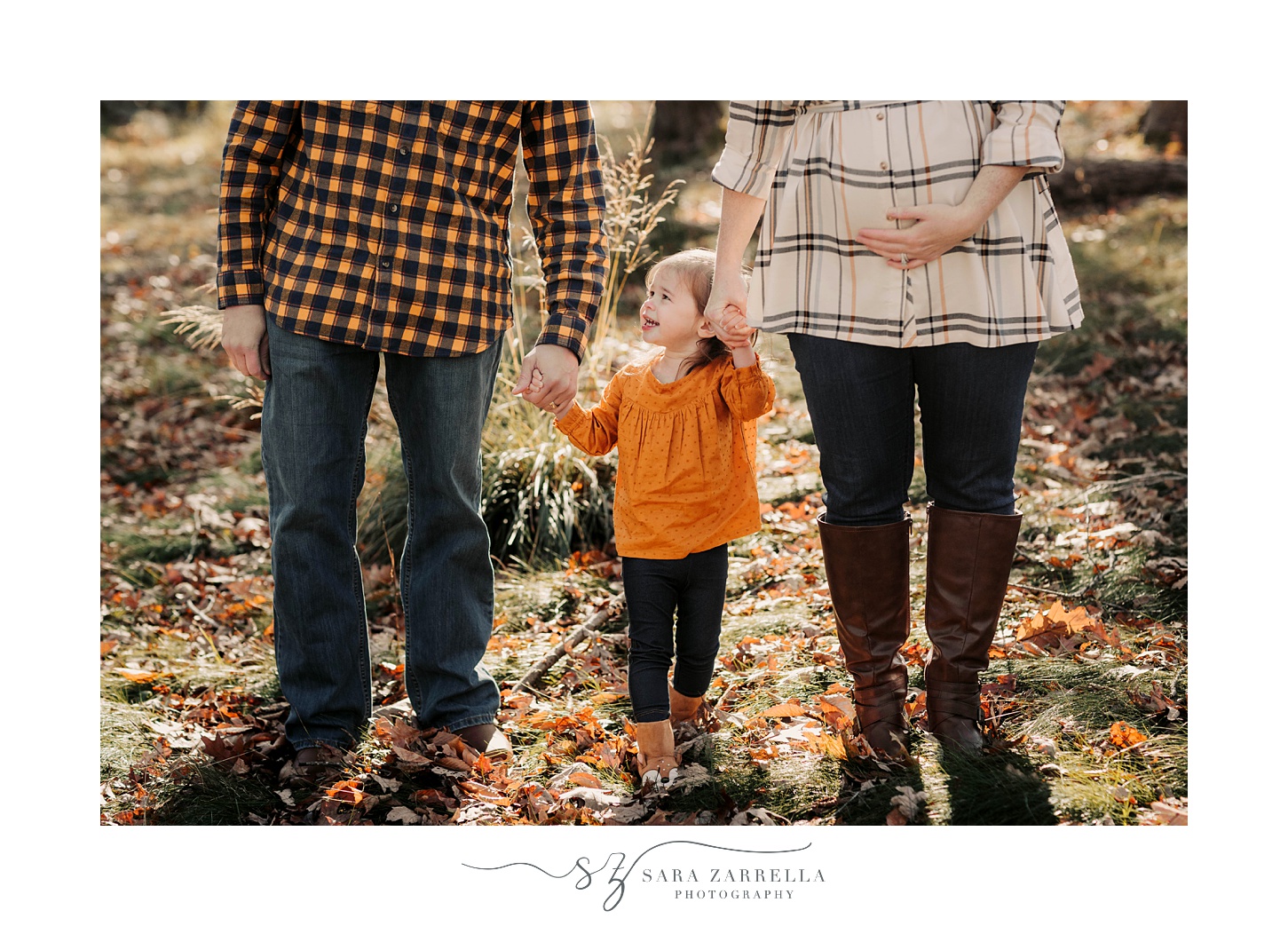 fall family mini session with Sara Zarrella Photography