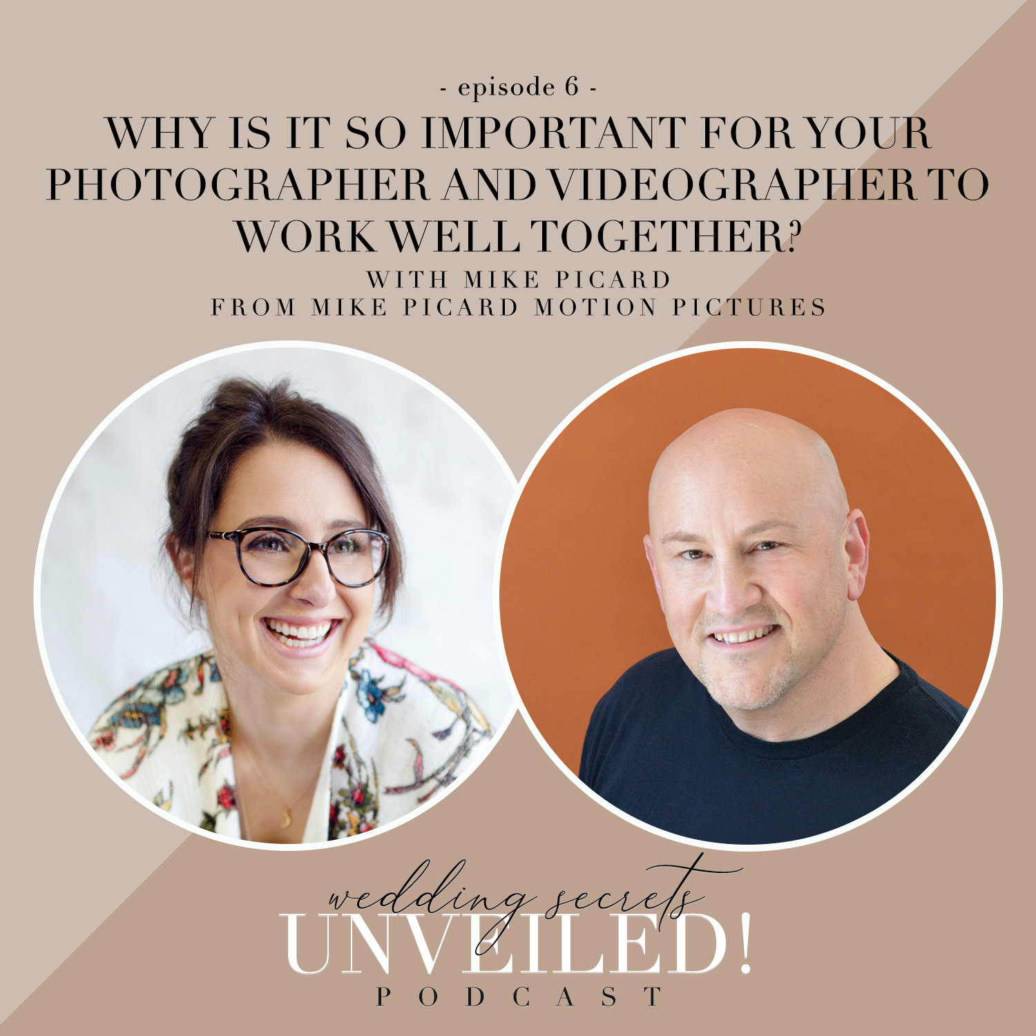 why it's so important for your photographer and videographer to work well together shared by Mike Picard and Sara Zarrella Photography 