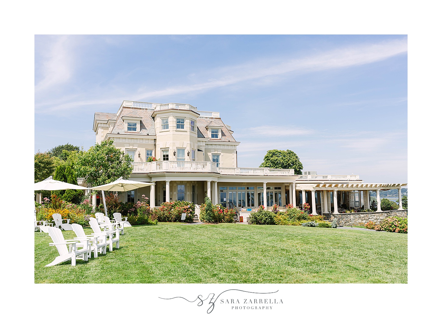 The Chanler at Cliff Walk Vow Renewal photographed by New England wedding photographer Sara Zarrella Photography