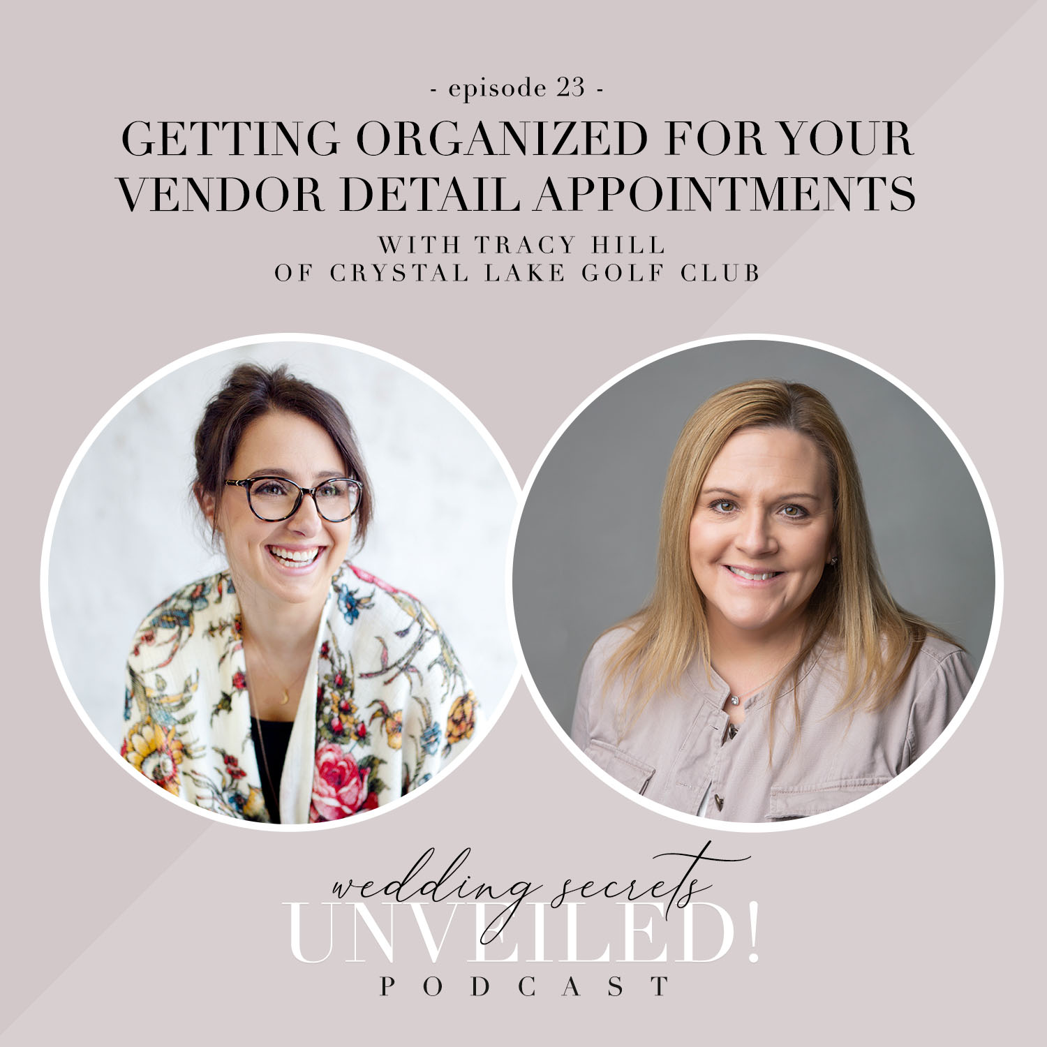 Getting Organized for Your Vendor Detail Appointments: tips from venue coordinator Tracy Hill on Wedding Secrets Unveiled! Podcast