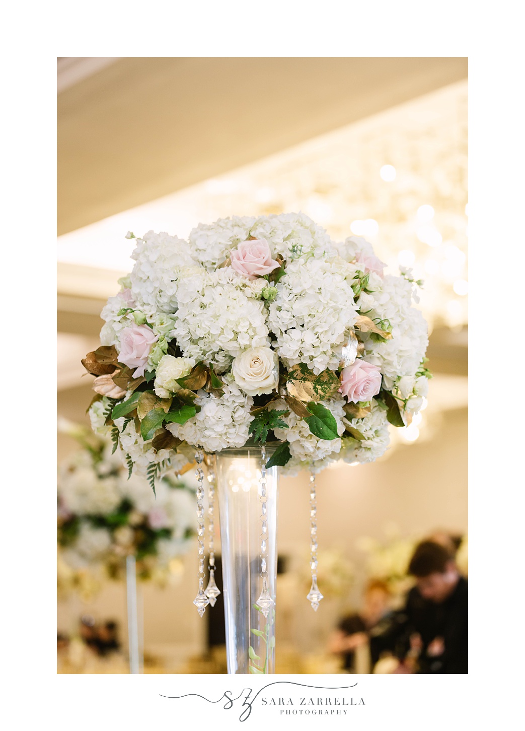 tall floral centerpieces for Lincoln RI wedding reception