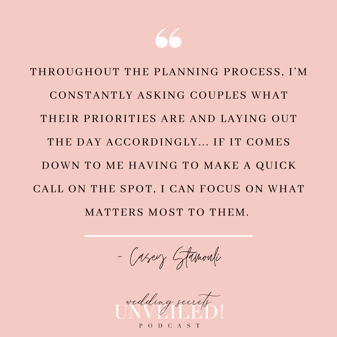 Wedding Planners Make All the Difference: Interview with Casey Stamouli of Casey & Co on Wedding Secrets Unveiled! podcast