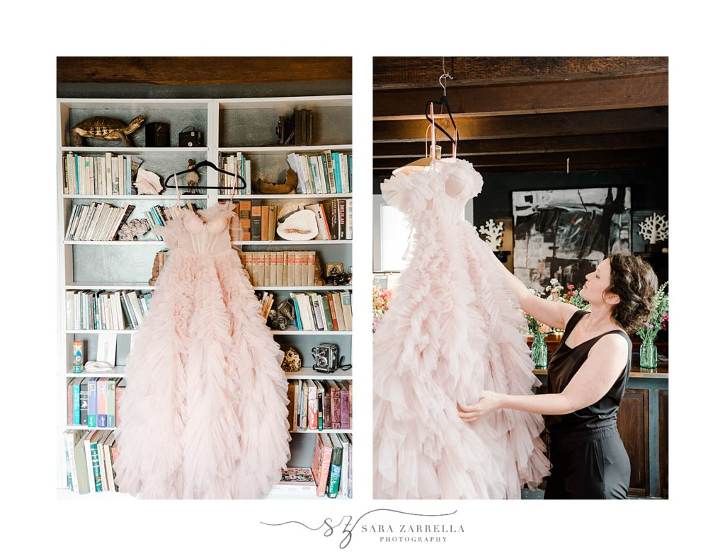 Bittersweet Farm Wedding Celebration with Pink Dress for Bride