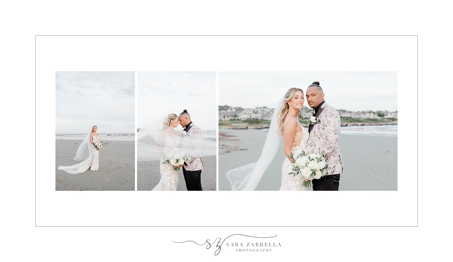 Newport Beach House wedding album designed by Sara Zarrella Photography